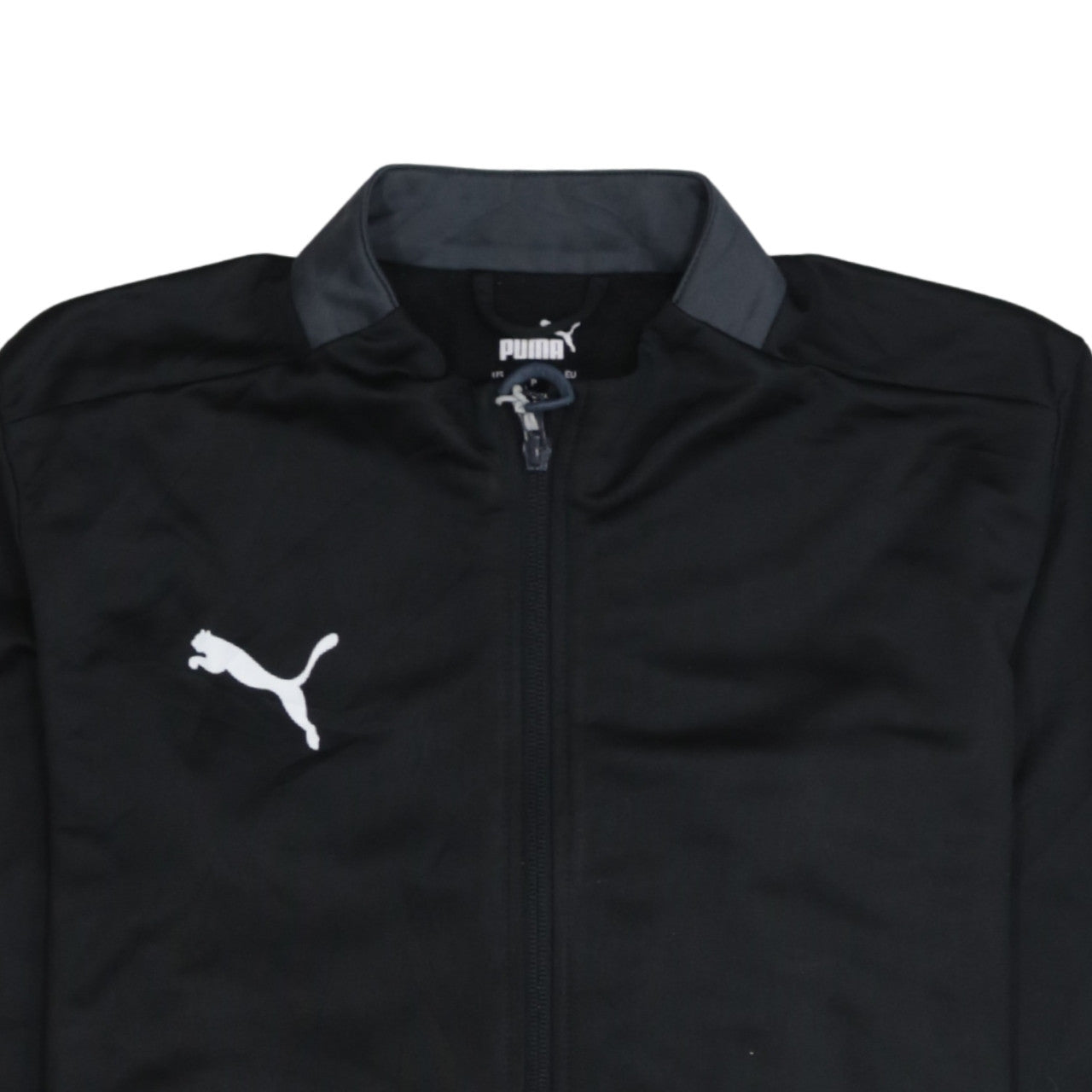 Puma Men's Black Small Full Zip Sweatshirt Track Jacket