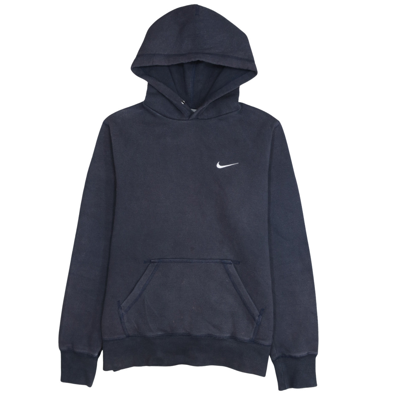 Nike Men's Blue Pullover Hoodie Sweatshirt with Logo Size M