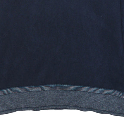 Tommy Hilfiger Men's Blue Cotton Shawl Collar Pullover Jumper M