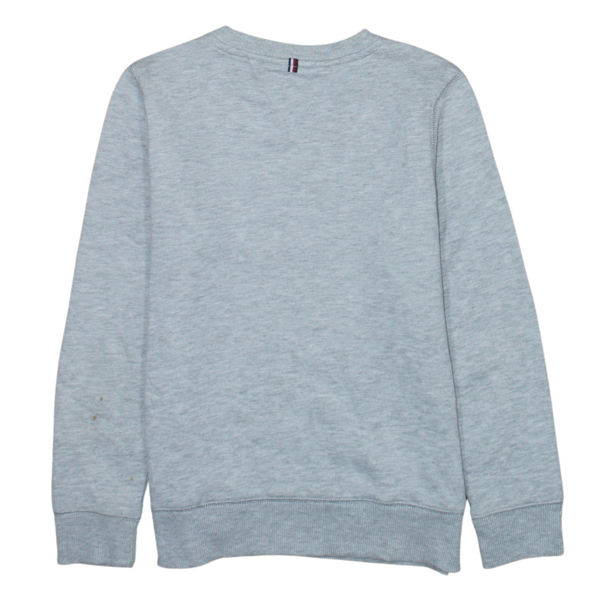 Tommy Hilfiger Boys Grey Sweatshirt Size 152 Cotton Blend Crew Neck