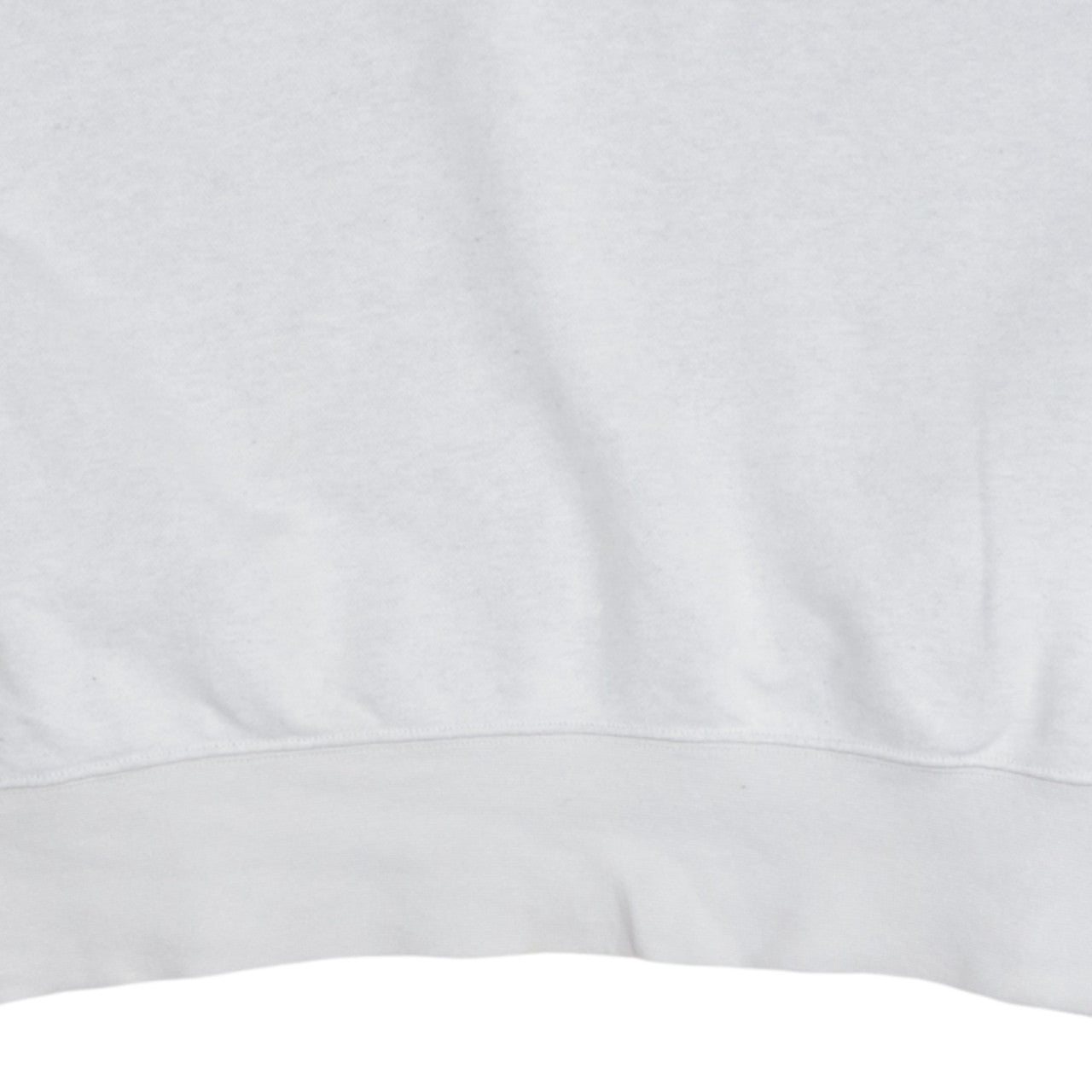 Nike Women White Cropped Pullover Sweatshirt Medium