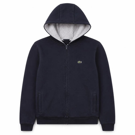 Lacoste Sport Boys Navy Blue Full Zip Hoodie Size 16 (176cm)