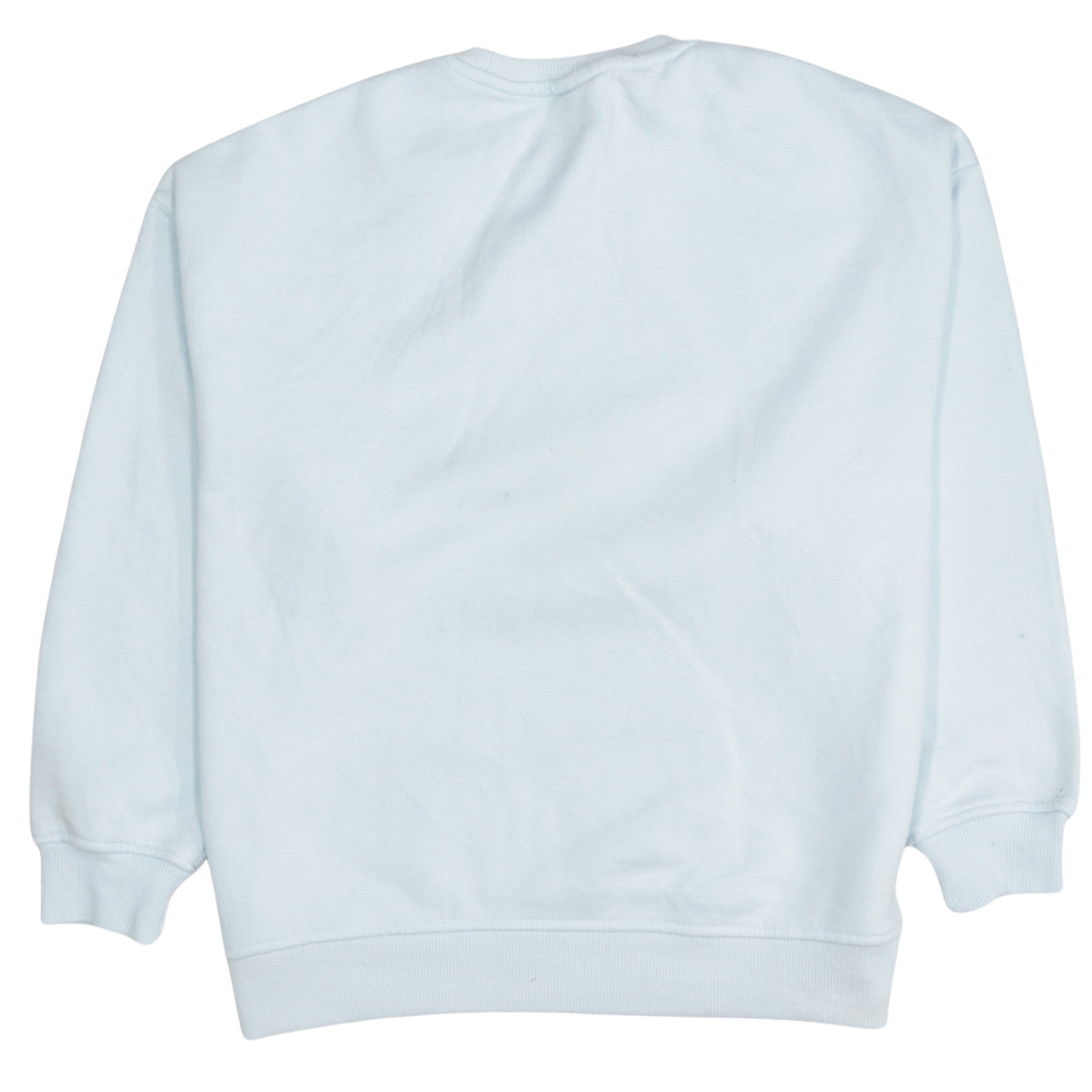 Disney Women Blue Stitch Sweatshirt Small Pullover Crew Neck