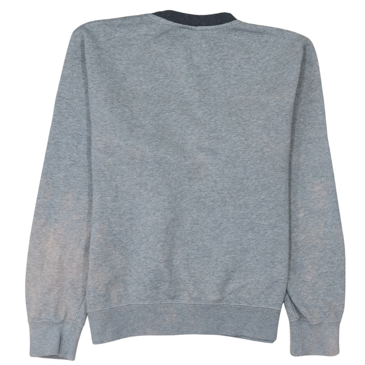 Nike Mens Grey Embroidered Logo Crew Neck Sweatshirt Small
