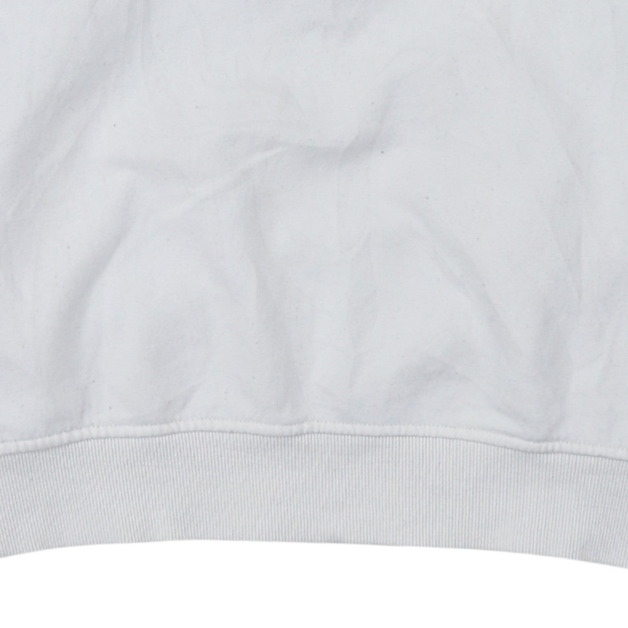 Fila Women’s White 1/4 Zip Sweatshirt Medium Cotton Blend Pullover