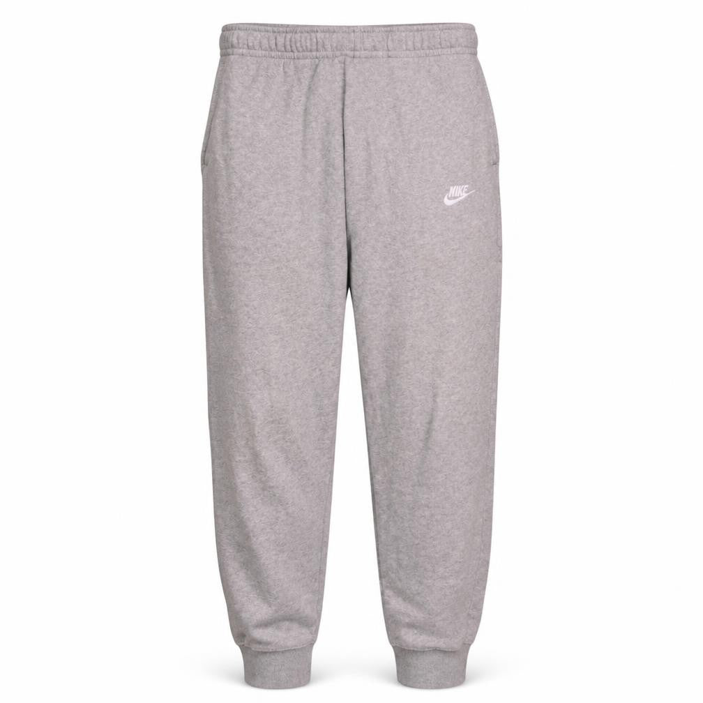 Nike Mens Grey Fleece Jogger Sweatpants L Regular Fit
