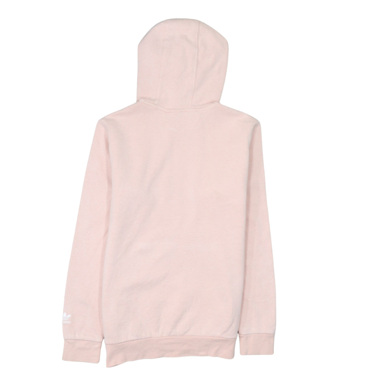 Adidas Girls Pink Logo Pullover Hoodie 13-14 Years Regular Fit Lightweight
