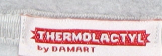 Damart Womens Grey Thermal Fleece Waistcoat Size 10