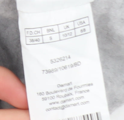 Damart Womens Grey Thermal Fleece Waistcoat Size 10
