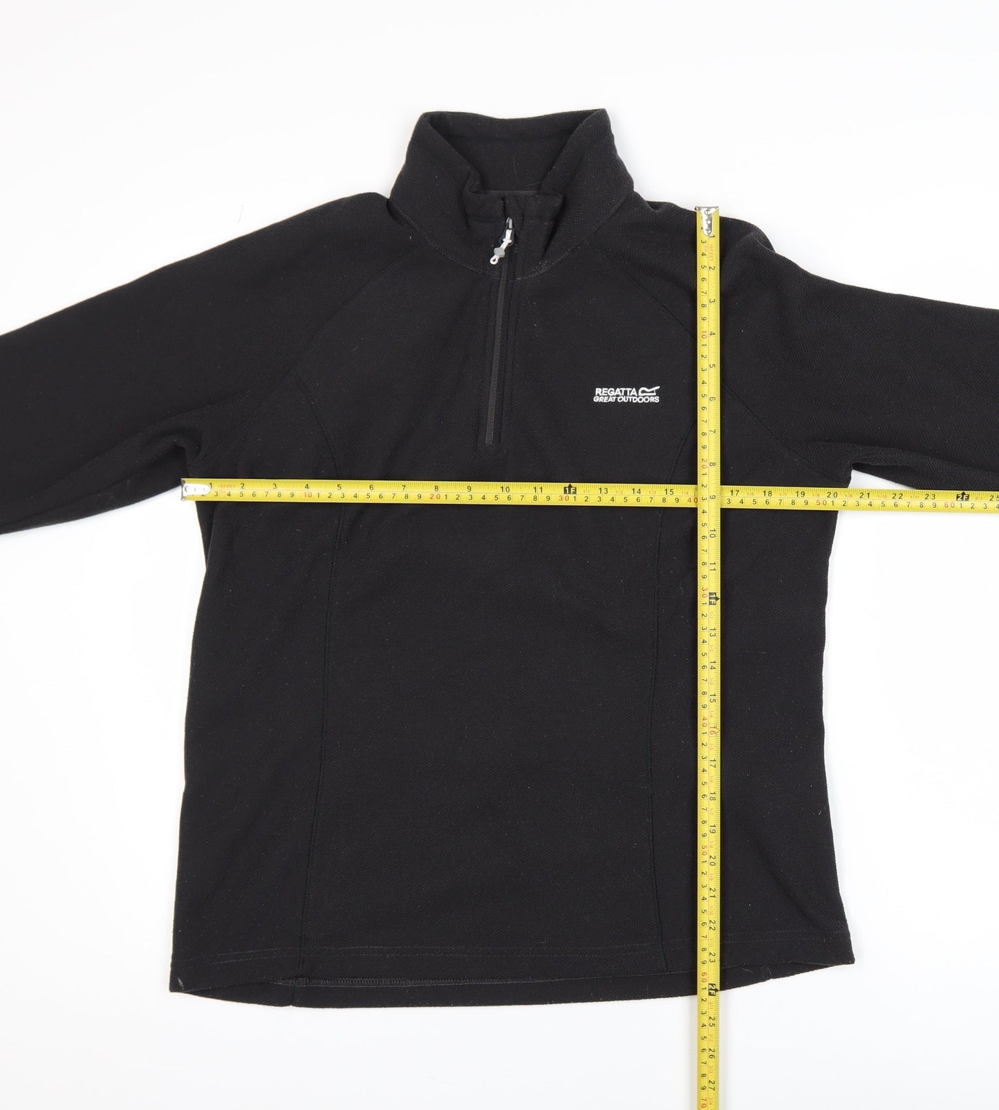 Regatta Great Outdoors Women’s Black Fleece Half Zip Jacket UK 14