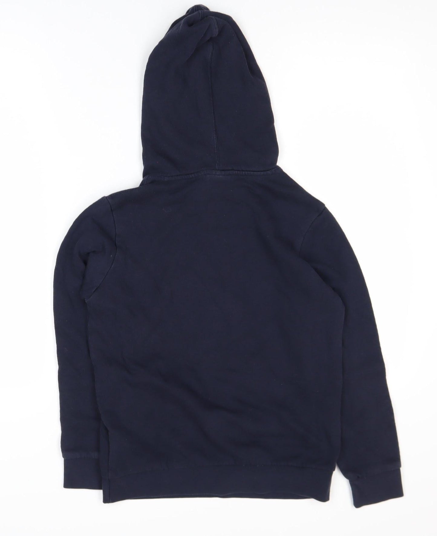 Champion Boys Navy Pullover Hoodie Large 11-12 Years Cotton Blend