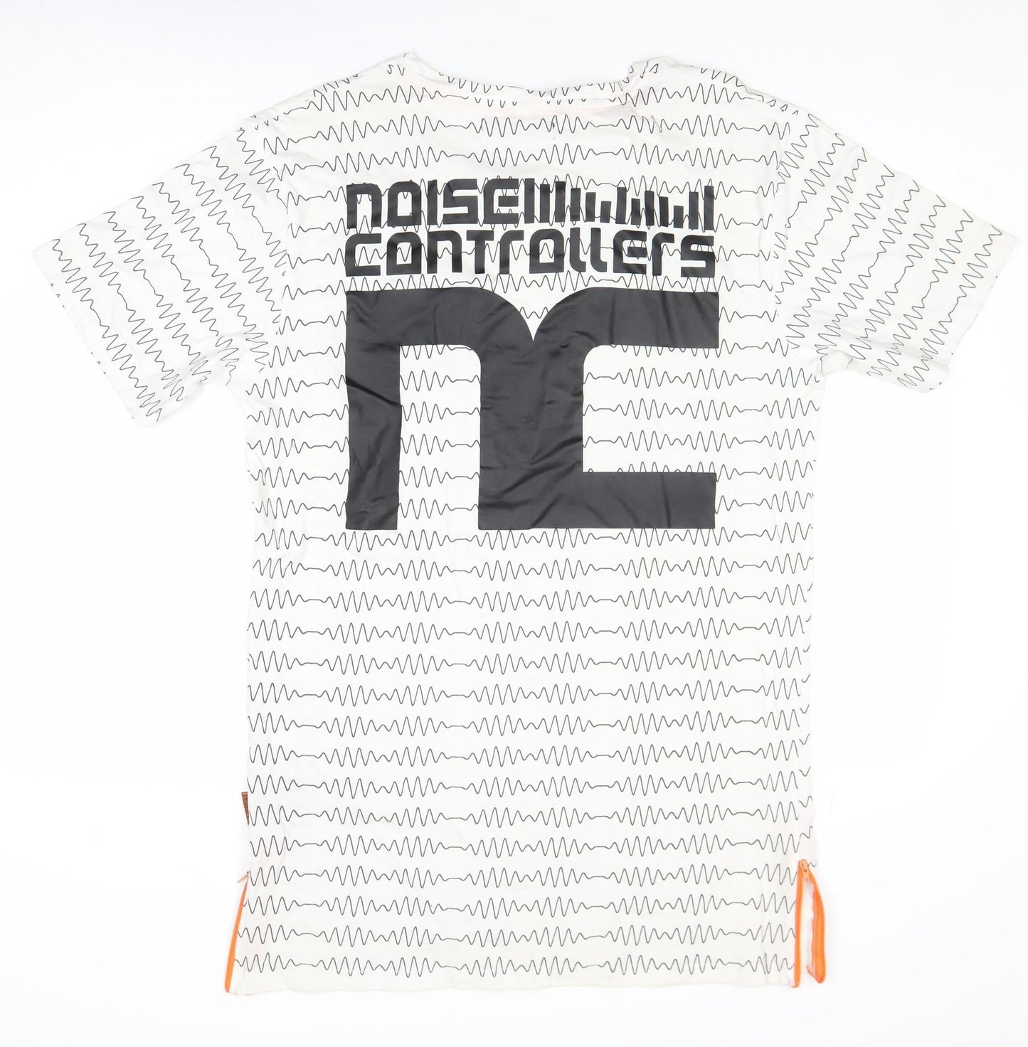 Noisecontrollers Men's White XL Graphic Music T-Shirt Cotton