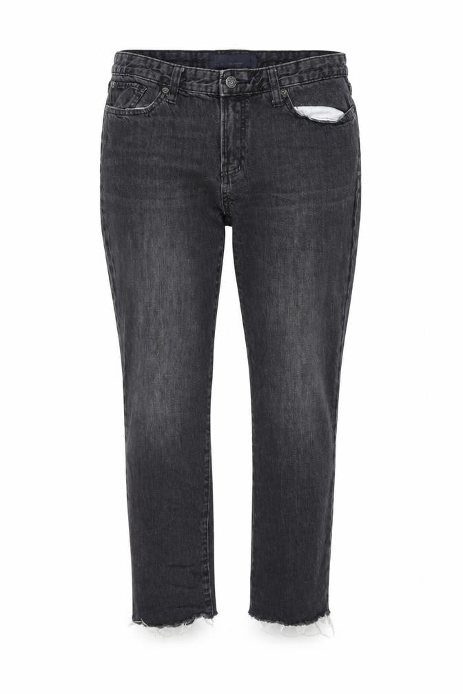 Gap Women’s Black Boyfriend Jeans Size 8 Relaxed Fit Denim