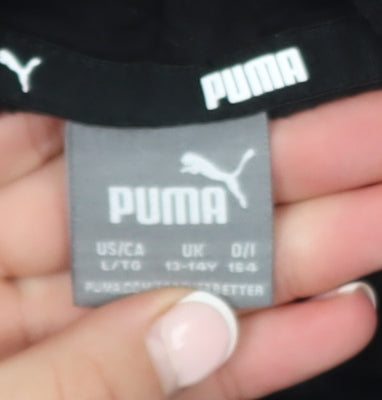 Puma Boys Multicoloured Pullover Hoodie 13-14 Years Cotton Blend