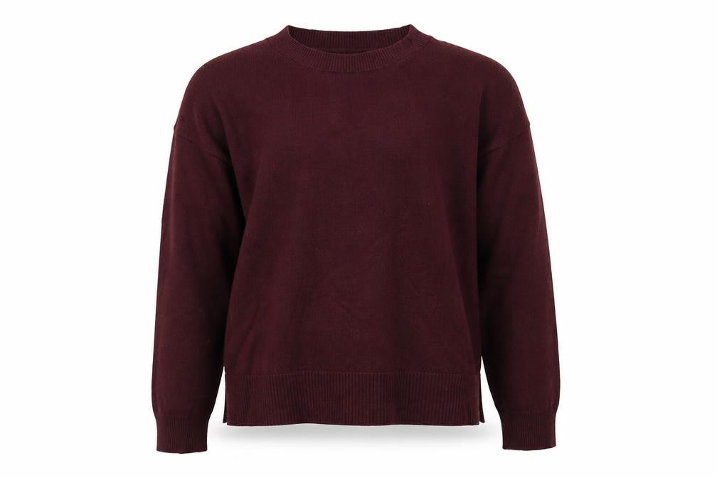Oasis Unisex Red Medium Crew Neck Pullover Jumper