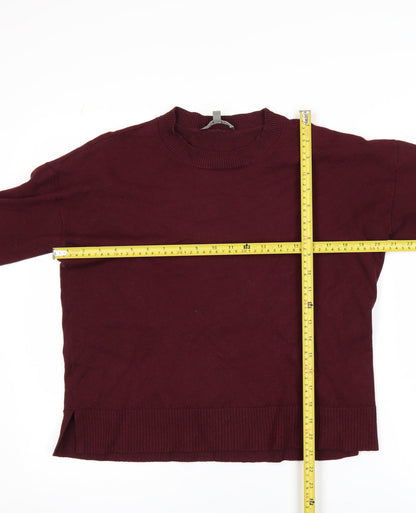 Oasis Mens Red Medium Crew Neck Pullover Jumper