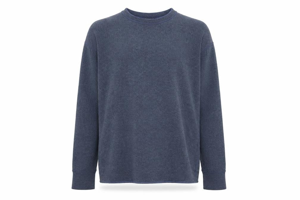 L.L. Bean Men's Blue Cotton Pullover Crew Neck Sweatshirt Size L