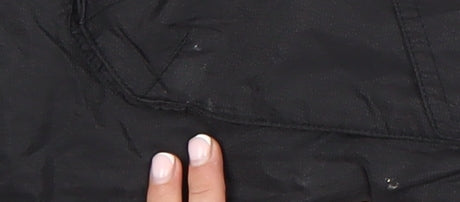 Marks and Spencer Women’s Black Hooded Belted Parka Coat Size 10