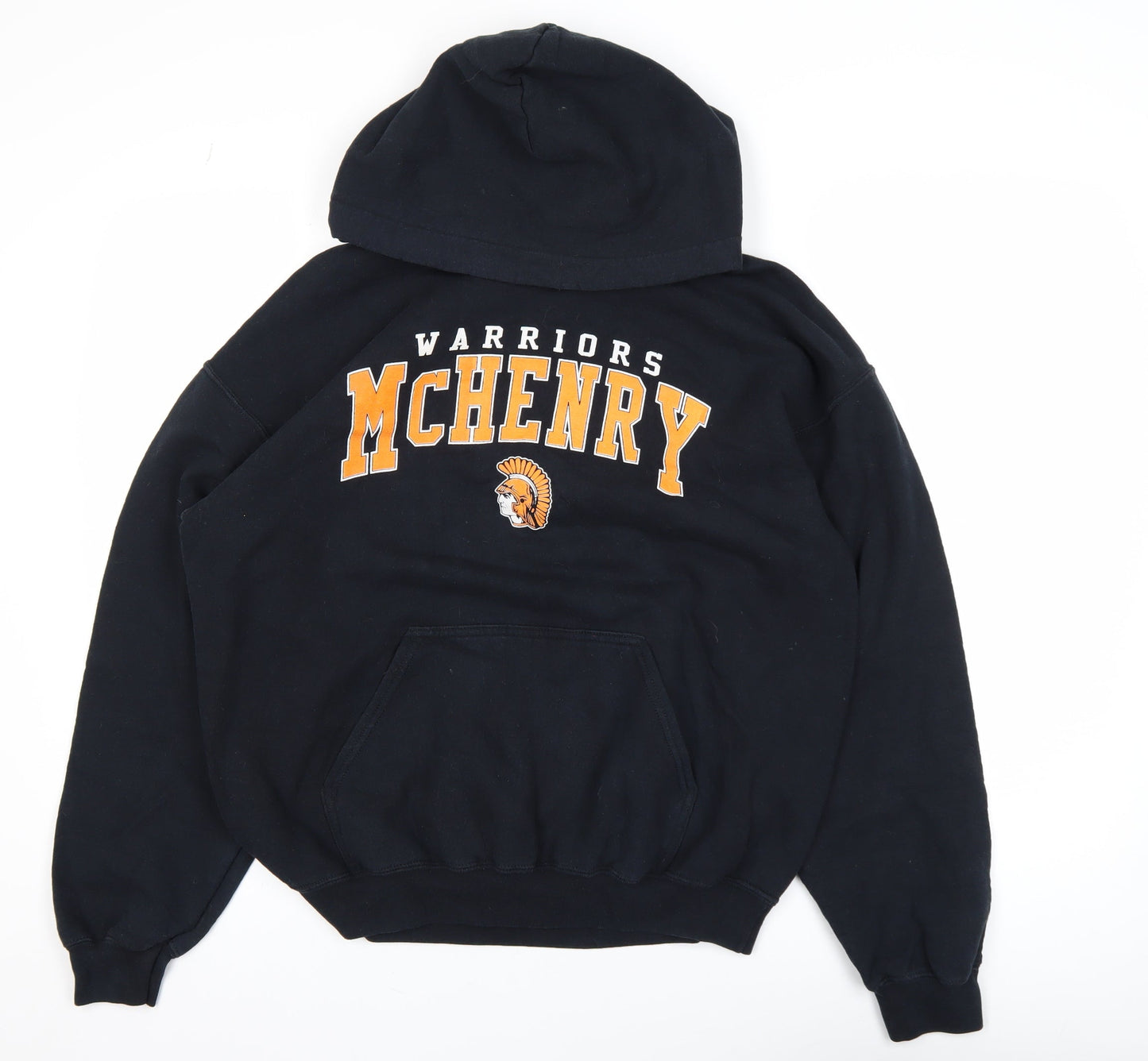 Gildan Men's Black McHenry Warriors Pullover Hoodie Size M