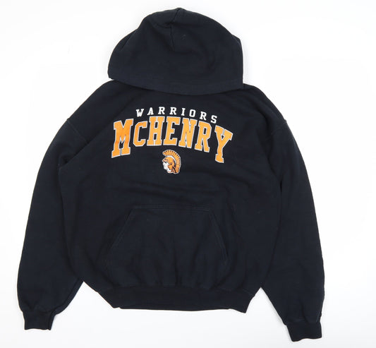 Gildan Men's Black McHenry Warriors Pullover Hoodie Size M
