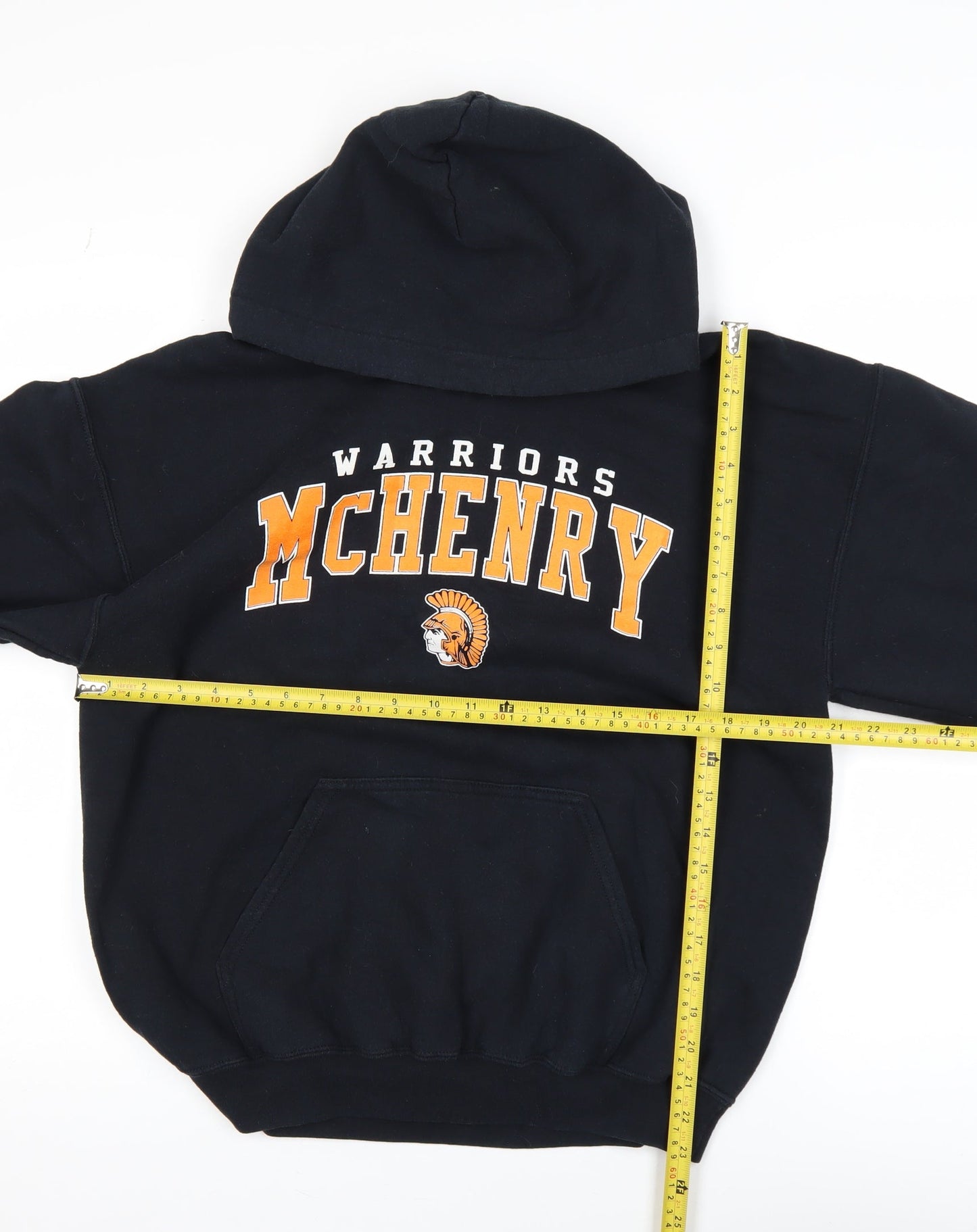 Gildan Men's Black McHenry Warriors Pullover Hoodie Size M