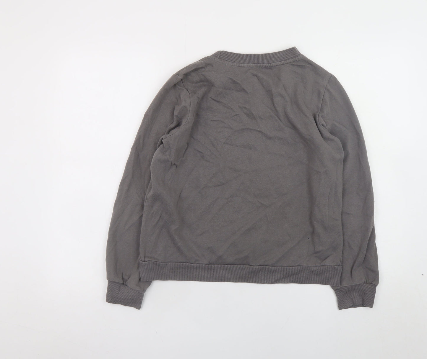 The Rolling Stones Womens Grey Medium Pullover Sweatshirt