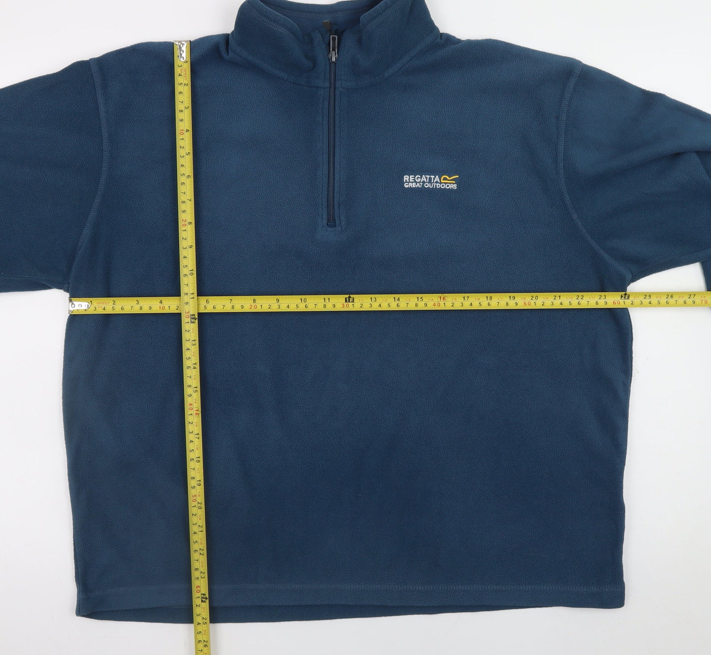 Regatta Men’s Blue XL Fleece 1/4 Zip Pullover Sweatshirt
