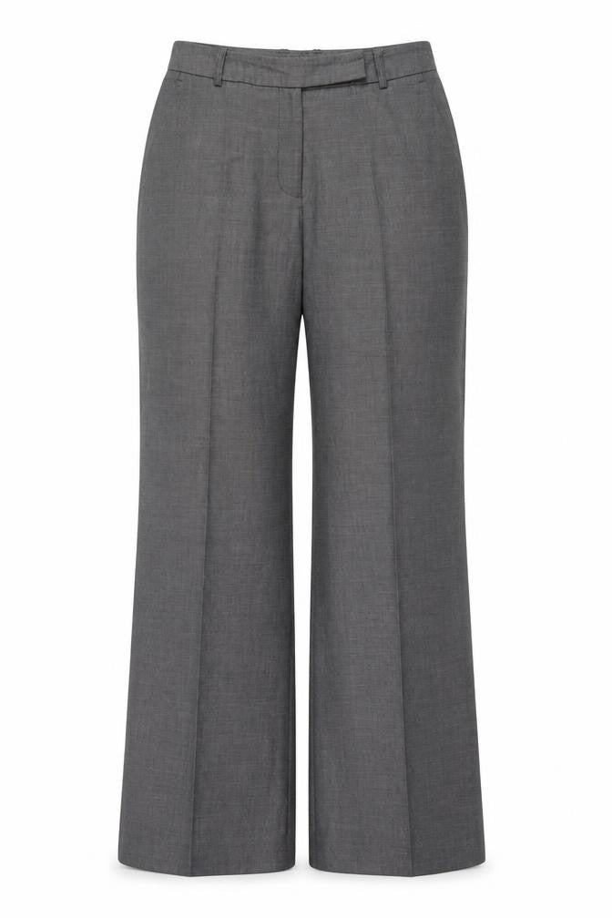 Liz Claiborne Women Grey Size 6P Petite Dress Pants
