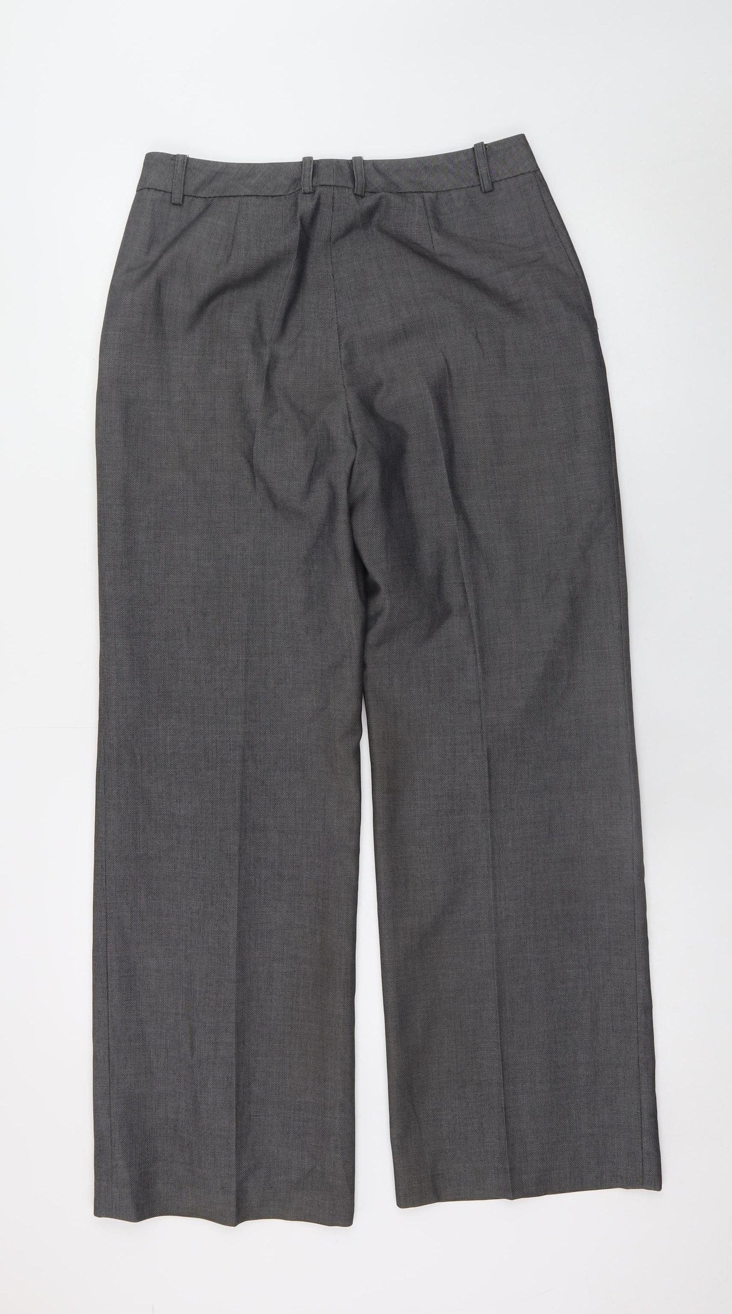Liz Claiborne Women Grey Size 6P Petite Dress Pants