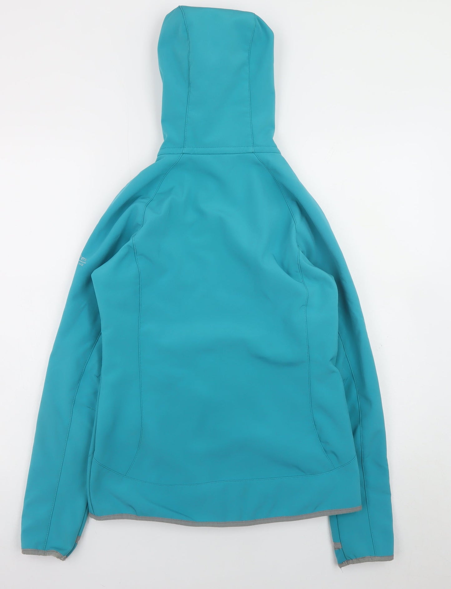 Trespass Women's Blue XS Softshell Hooded Mid-Length Jacket