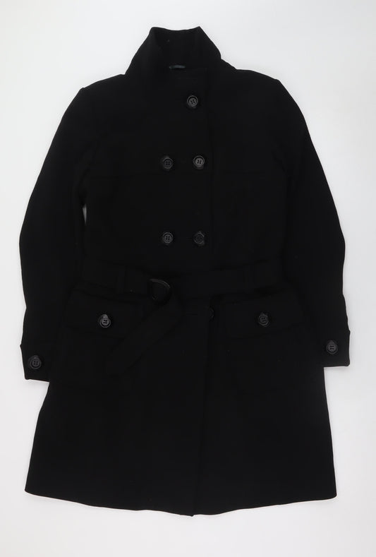 Principles Women's Black Size 16 Belted Trench Coat