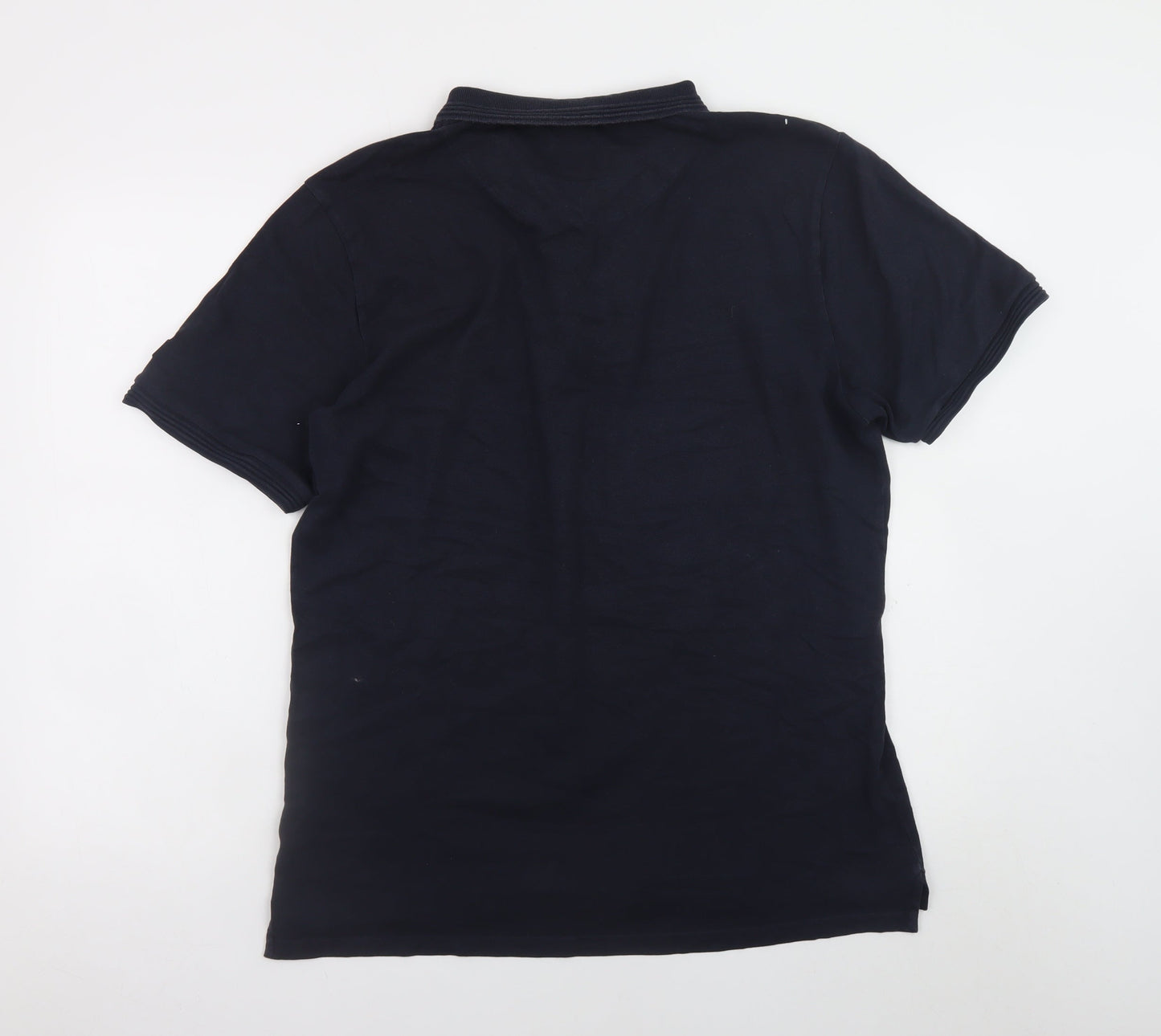 Sundek Men's Black Polo Shirt 2XL Cotton Stretch Classic Fit