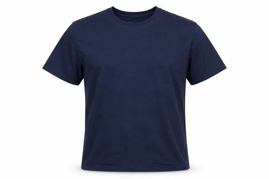 Boden Men's Blue Crew Neck Cotton Short Sleeve T-Shirt L
