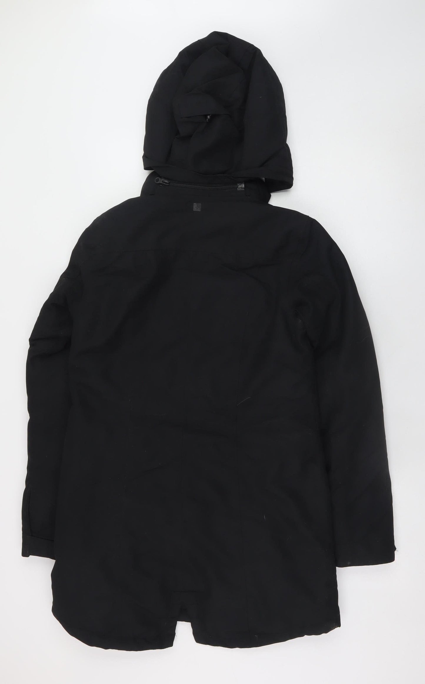 Mountain Warehouse Women's Black Waterproof Parka Coat Size 8