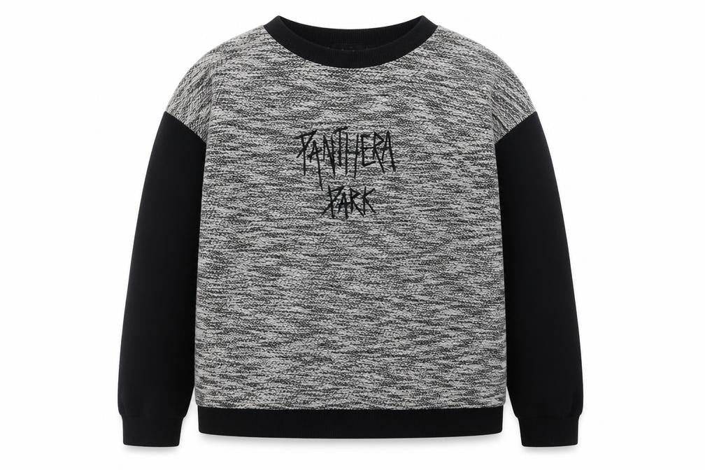 BDG Womens Black Grey Pullover Jumper Small Crew Neck Casual Knit