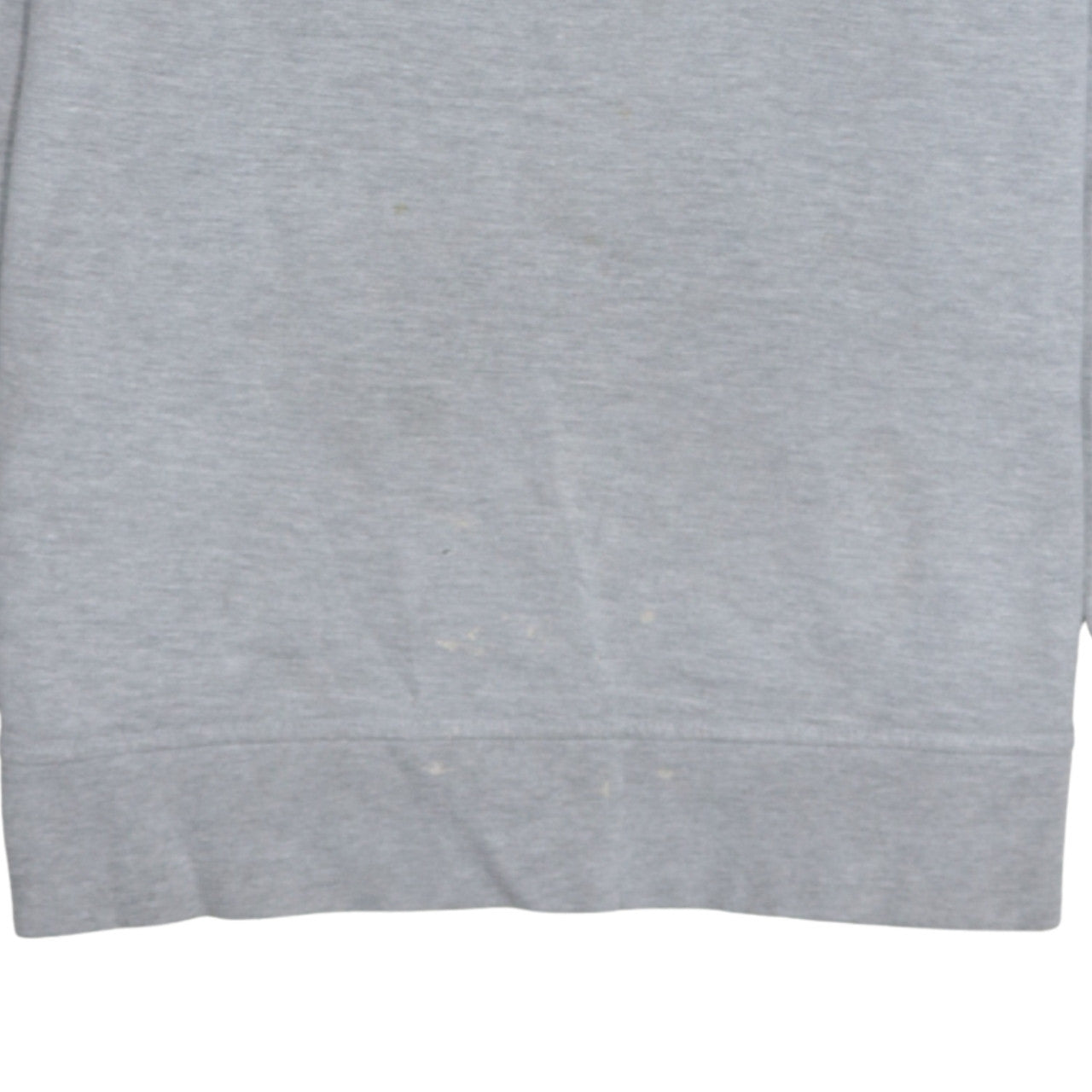 Nike Mens Grey Crew Neck Sweatshirt L Embroidered Logo Classic Style