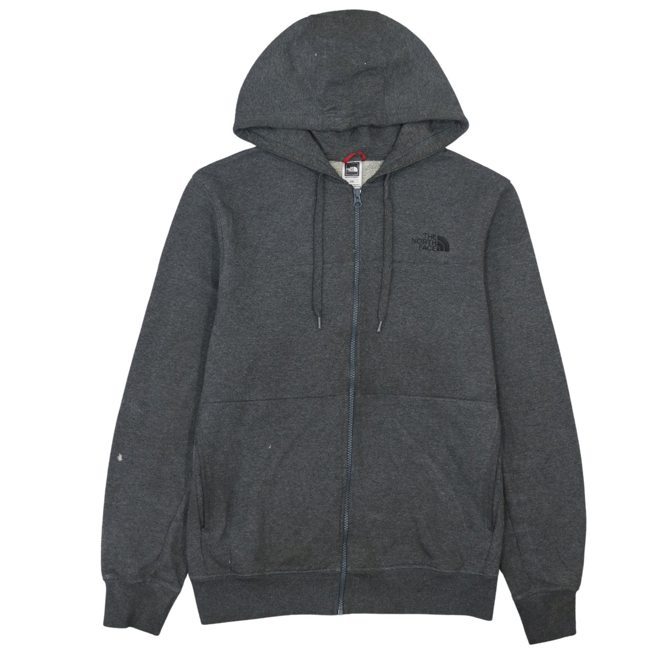 The North Face Men's Grey Full Zip Hoodie Size M
