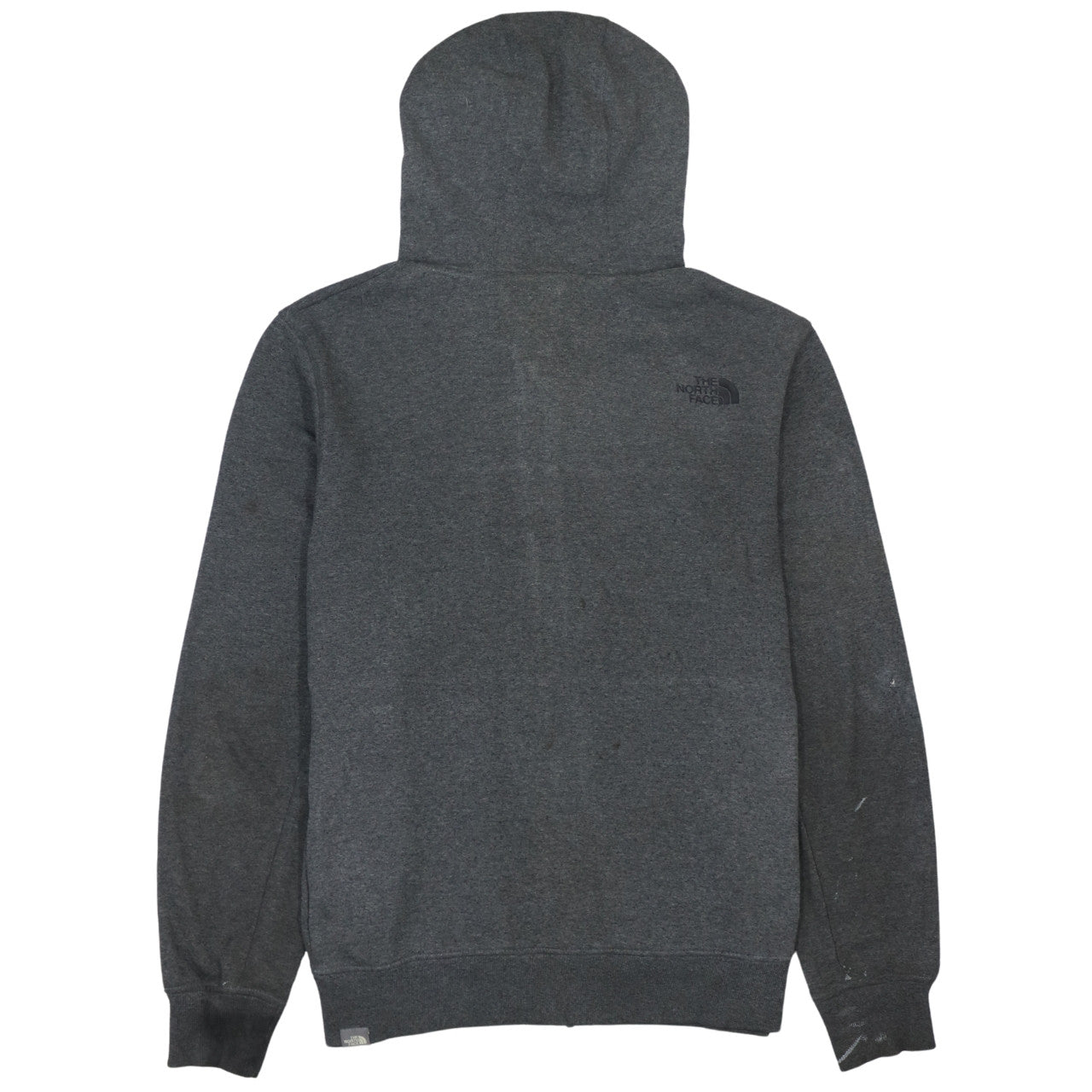 The North Face Men's Grey Full Zip Hoodie Size M