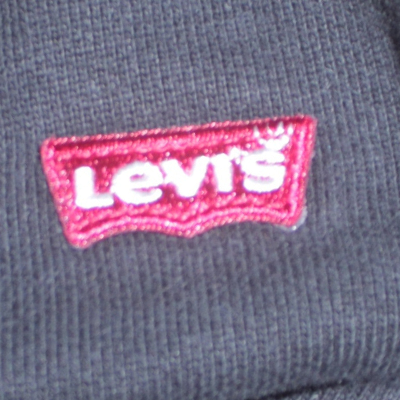 Levi's Men's Black Crew Neck Standard Fit Cotton Sweatshirt Size S