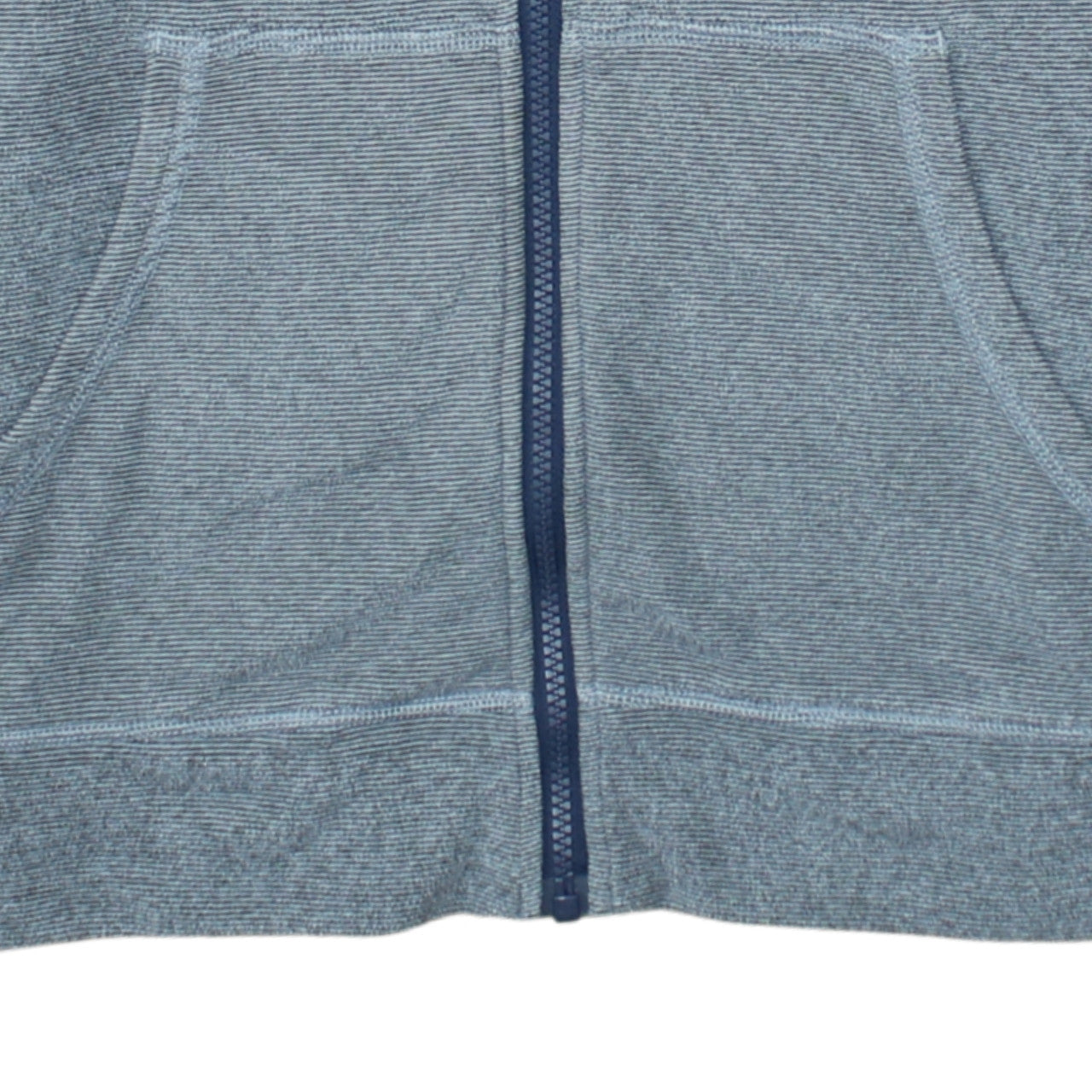 The North Face Boys Blue Full Zip Hoodie Fleece Size Large
