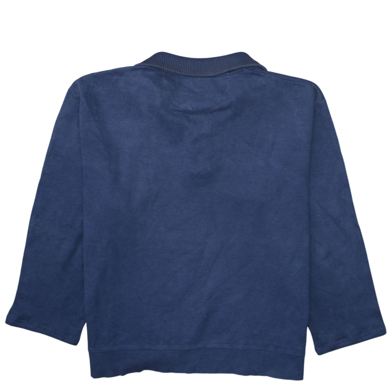 GANT Men’s Blue 2XL 1/4 Zip Cotton Basic Jacket