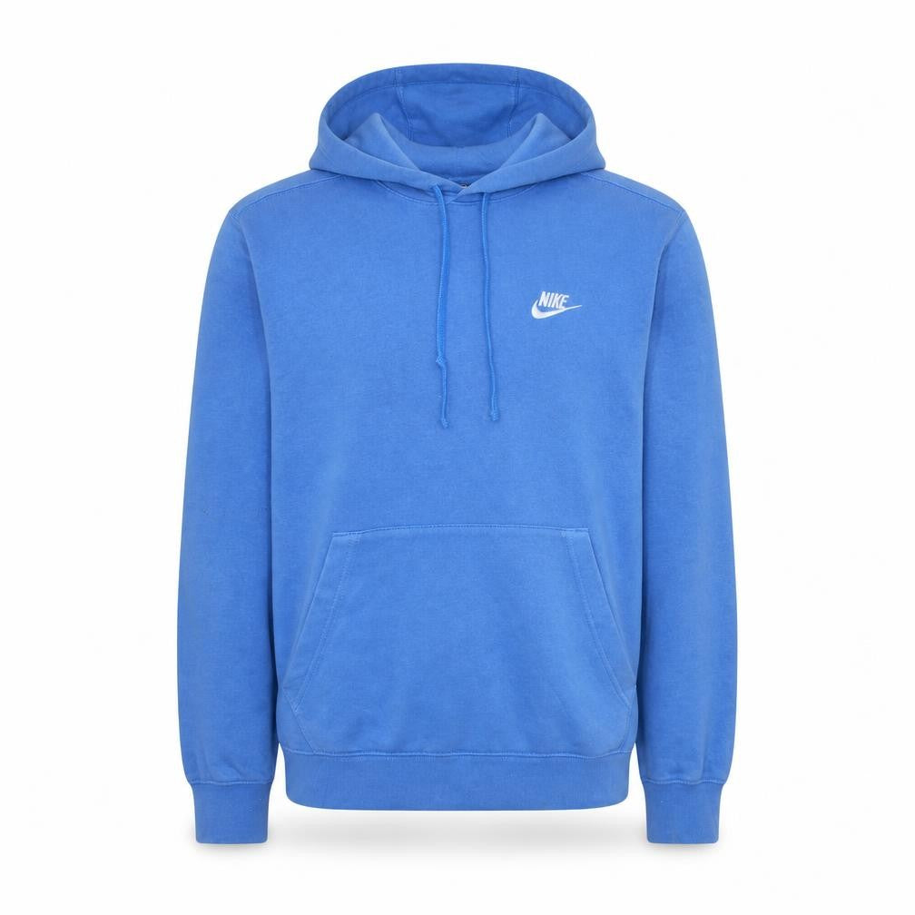 Nike Men's Blue Pullover Hoodie Small Regular Fit Fleece Sweatshirt