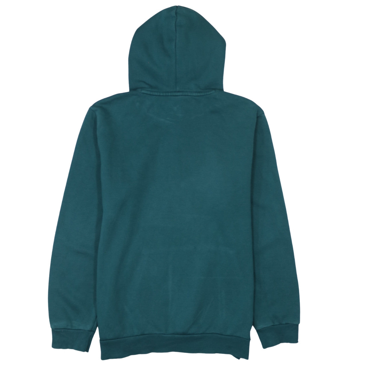 Puma Men Green Pullover Hoodie M Logo Fleece Sportswear