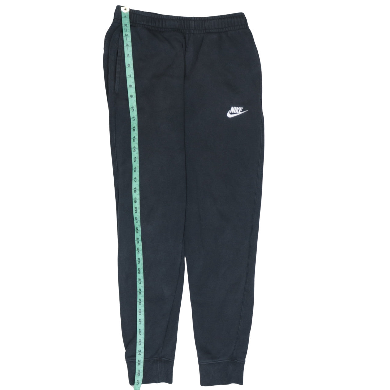 Nike Men's Black Jogger Sweatpants Size S Fleece Regular Fit