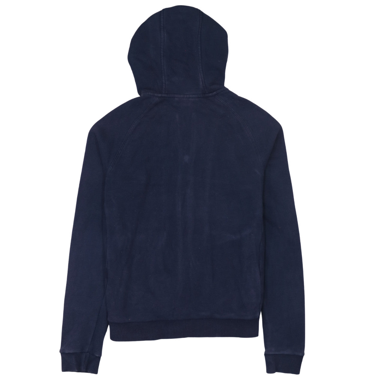 Lacoste Sport Women's Navy Full Zip Hoodie Size 6 Cotton Blend