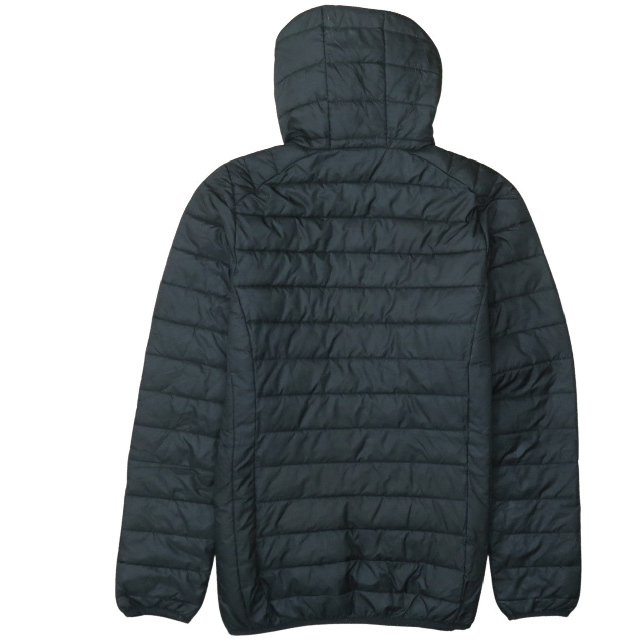 Ellesse Women Black Hooded Puffer Jacket M Quilted Lightweight
