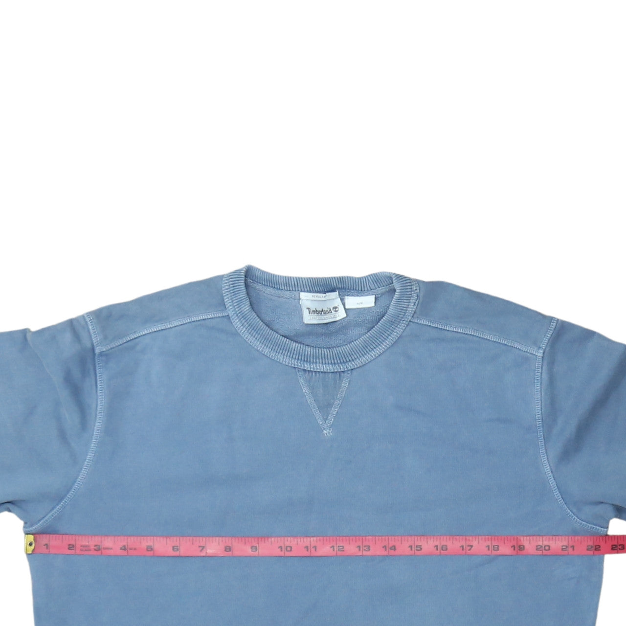 Timberland Men's Blue Regular Fit Cotton Pullover Sweatshirt Size S