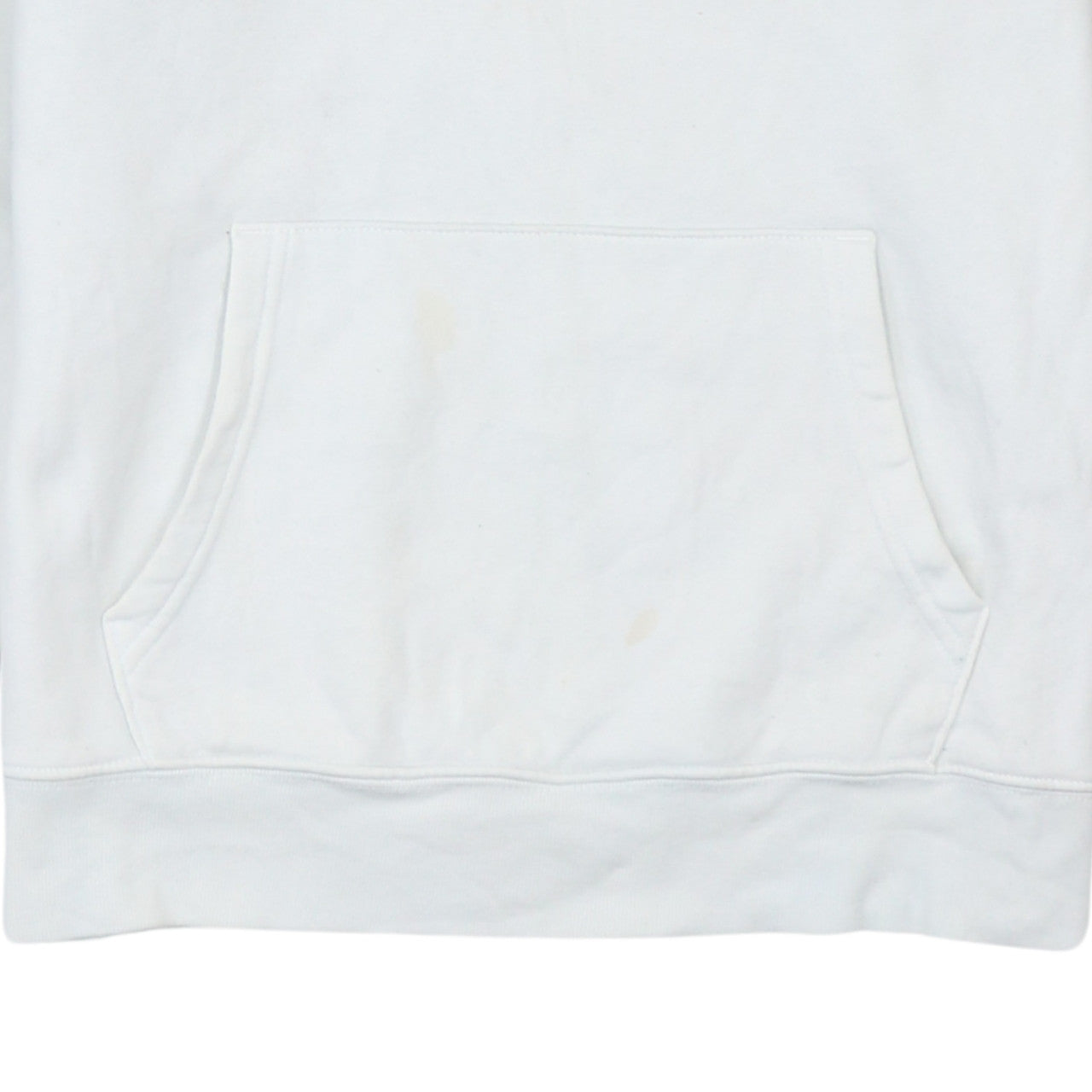 GAP Mens White XS Pullover Hoodie Logo Fleece Sweatshirt
