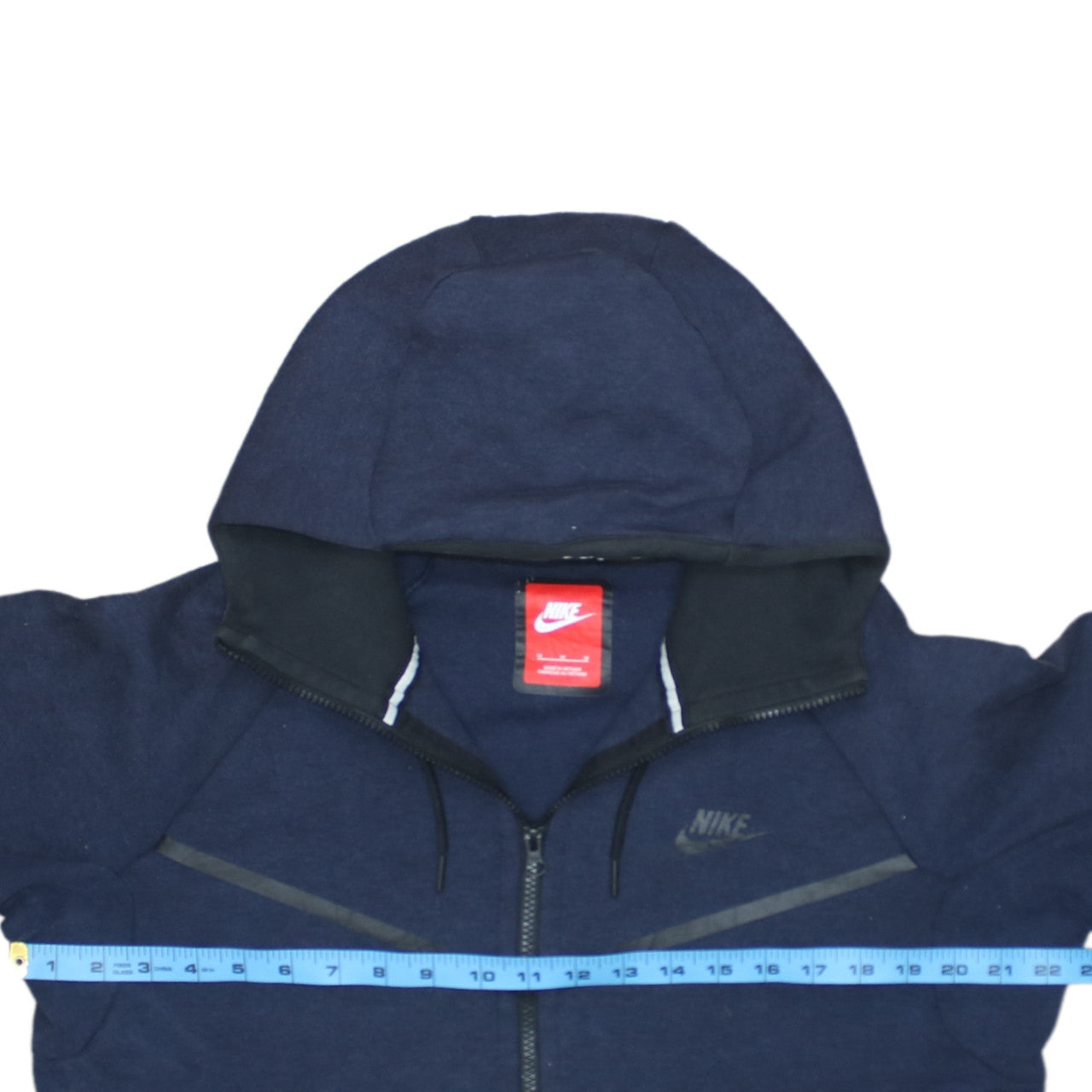 Nike Men's Blue Full Zip Hoodie Size M Sportswear Sweatshirt