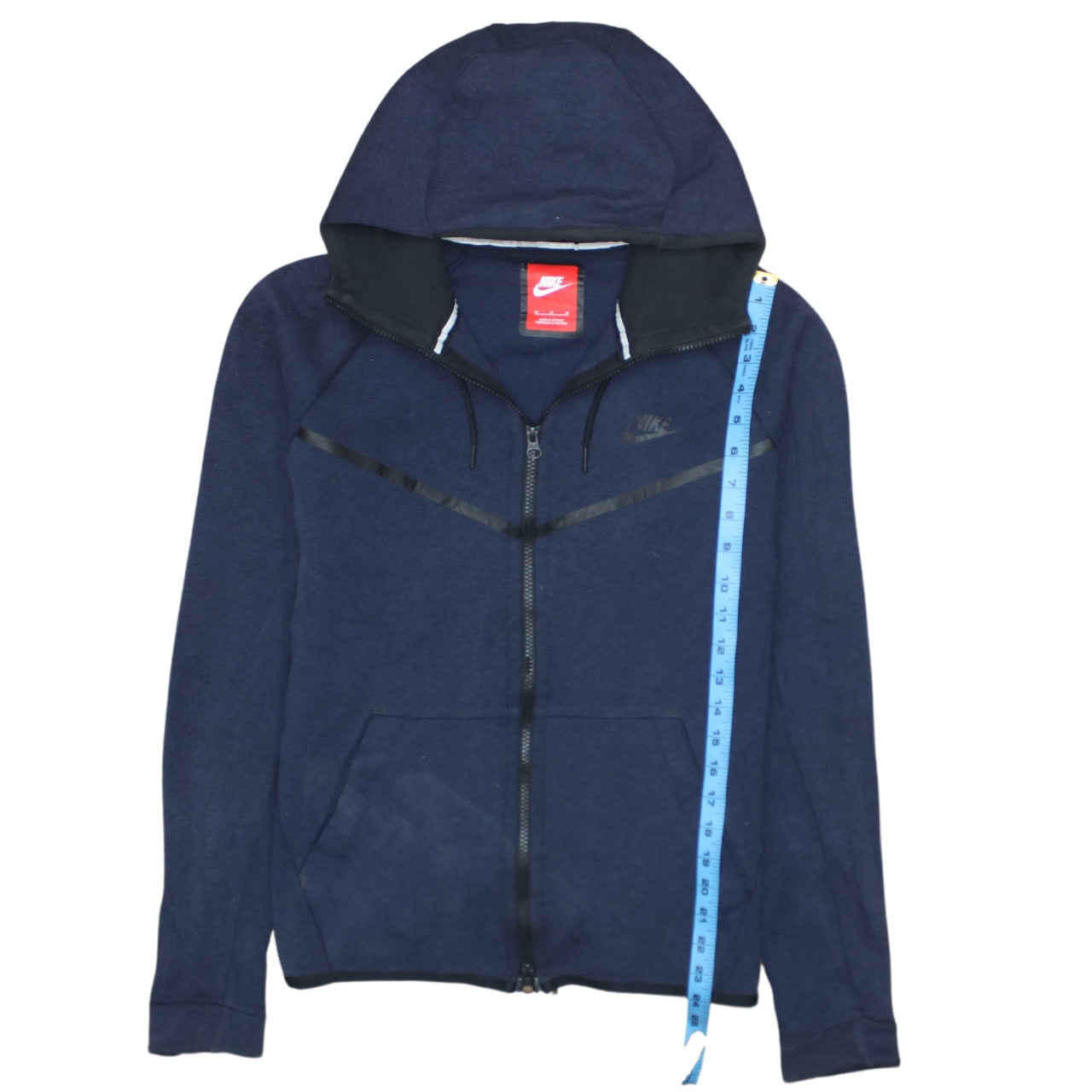 Nike Men's Blue Full Zip Hoodie Size M Sportswear Sweatshirt